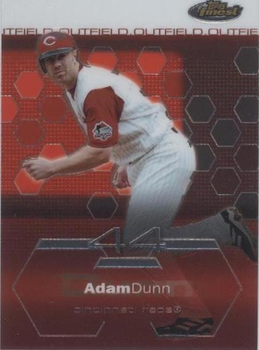 2003 Topps Finest - Adam Dunn #70
