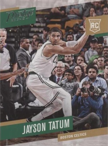 JAYSON TATUM 2017-18 PANINI PRESTIGE ROOKIE CARD #153 SP