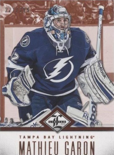 2012-13 Panini Limited - Mathieu Garon #141