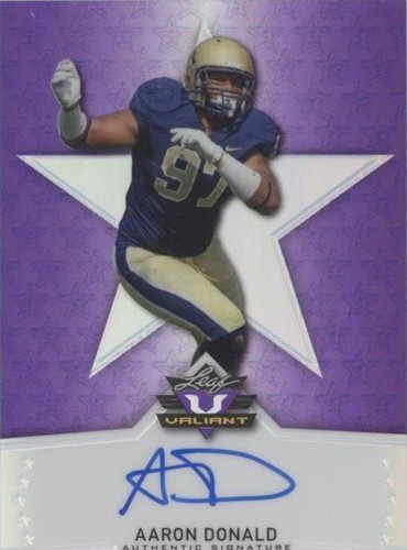 2014 Leaf Valiant Aaron Donald #BA-AD1