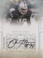 2007 Playoff National Treasures Quentin Moses #185