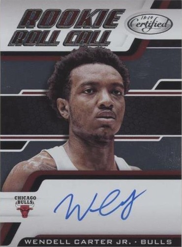 2018-19 Panini Certified - Wendell Carter Jr. #RRC-WC