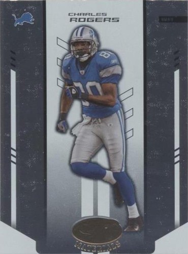 2004 Leaf Certified Materials Charles Rogers #39