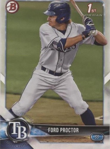 2018 Bowman Draft - Ford Proctor #BD-105