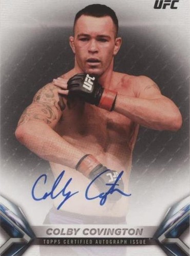 2018 Topps UFC Knockout - Colby Covington #KA-CC