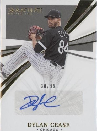 2021 Panini Immaculate Collection - Dylan Cease #IS-DC