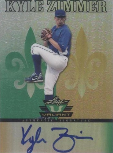 2012 Leaf Valiant - Kyle Zimmer #VA-KZ1