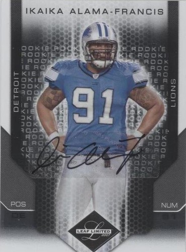 2007 Leaf Limited Ikaika Alama-Francis #269