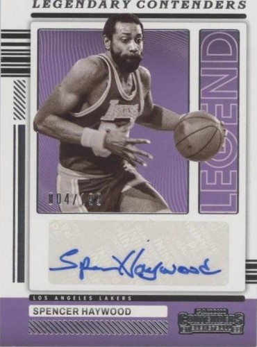 2021-22 Panini Contenders - Spencer Haywood #LC-SHW