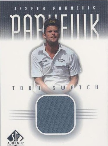 2001 SP Authentic - Jesper Parnevik #JP-TS