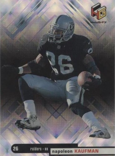 1999 Upper Deck HoloGrFX Napoleon Kaufman #42
