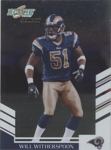 2007 Score Select Will Witherspoon #118