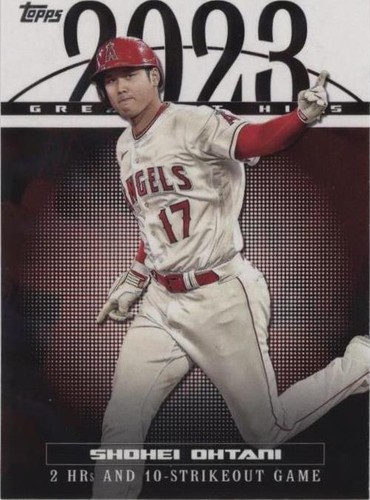 2024 Topps Series 1 2023 GREATEST HITS 23GH-13 SHOHEI OHTANI