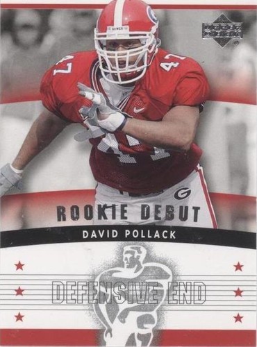 2005 Upper Deck Rookie Debut David Pollack #144