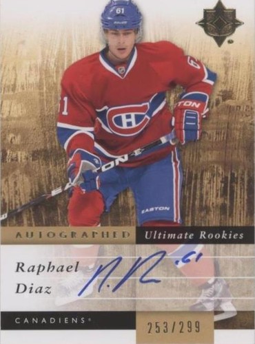 2011-12 Ultimate Collection - Raphael Diaz #117