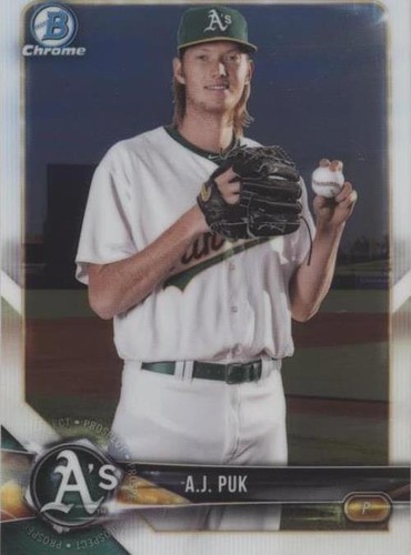 2018 Bowman - A.J. Puk #BCP142