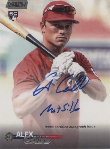 2023 Topps Stadium Club - Alex Call #SCBA-AC