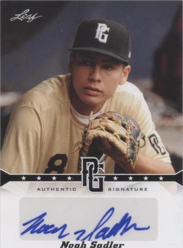2013 Leaf Perfect Game Showcase - Noah Sadler #A-NS1