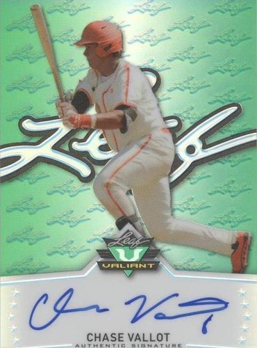 2014 Leaf Valiant - Chase Vallot #BA-CV2