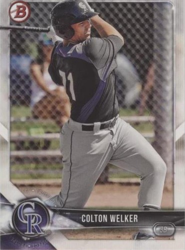 2018 Bowman - Colton Welker #BP39