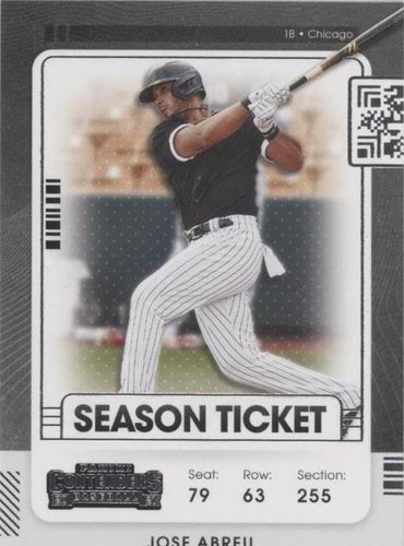 2021 Panini Contenders - José Abreu #73