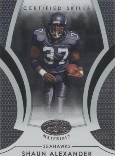 2007 Leaf Certified Materials Shaun Alexander #CS-13
