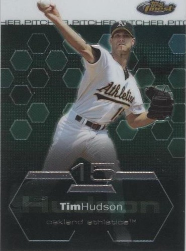 2003 Topps Finest - Tim Hudson #31