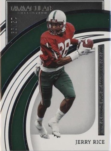 2022 Panini Immaculate Collection Collegiate Jerry Rice #17