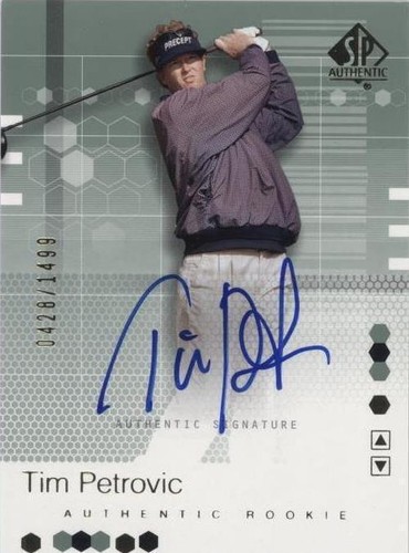 2002 SP Authentic - Tim Petrovic #108