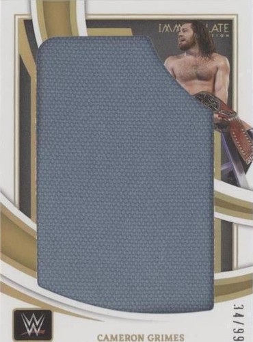 2022 Panini Immaculate Collection WWE - Cameron Grimes #RC-CGR
