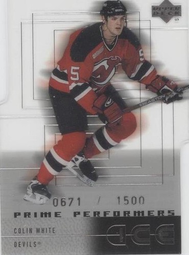 2000-01 Upper Deck Ice - Colin White #59
