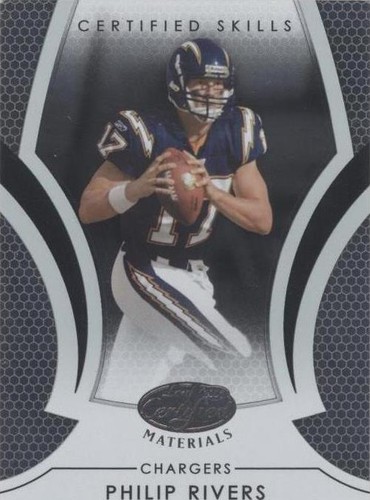 2007 Leaf Certified Materials Philip Rivers #CS-6