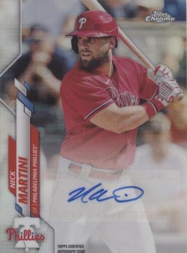 2020 Topps Chrome Update Series - Nick Martini #USA-NM