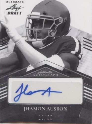 2021 Leaf Ultimate Draft Jhamon Ausbon #PA-JA1