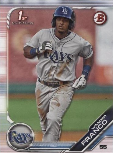 その他 2019 Bowman's Best Atomic Wander Franco WANDER FRANCO - 2019 BOWMANS BEST FUTURE FOUNDATIONS DIE-CUT