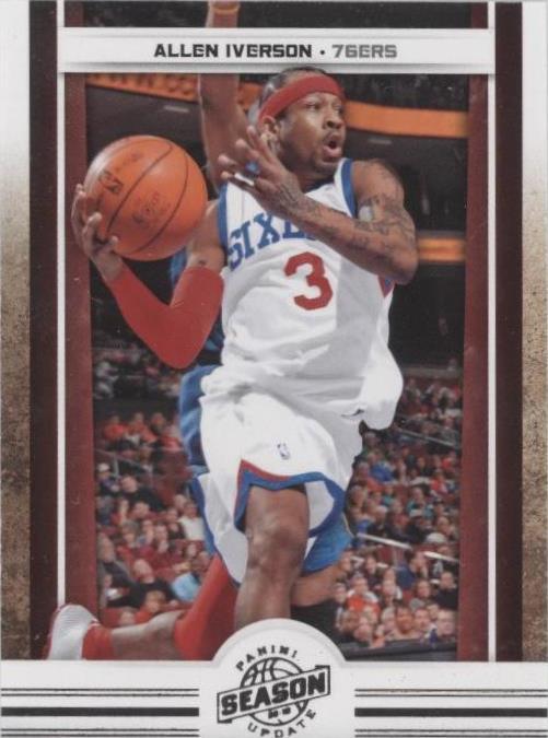 Panini Allen Iverson Basketball Sports Trading Cards Panini Allen Iverson Basketball Sports Trading Cards