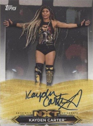2020 Topps WWE NXT - Kayden Carter #A-KC