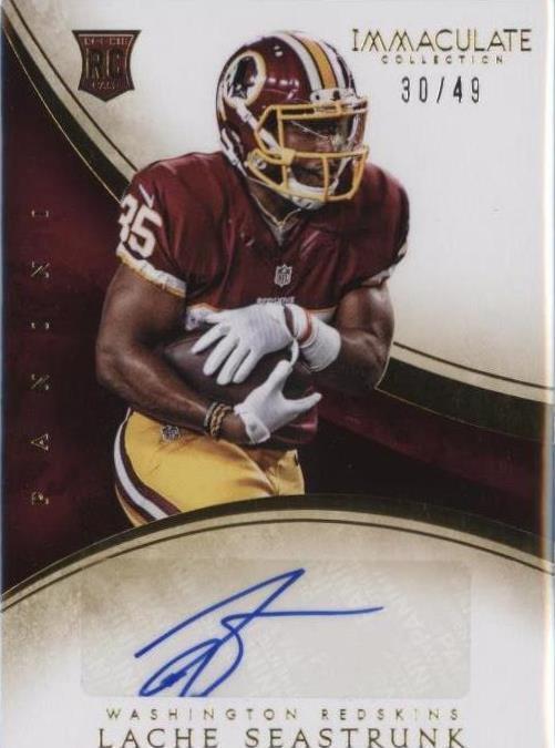 2014 Panini Immaculate Collection Lache Seastrunk #187