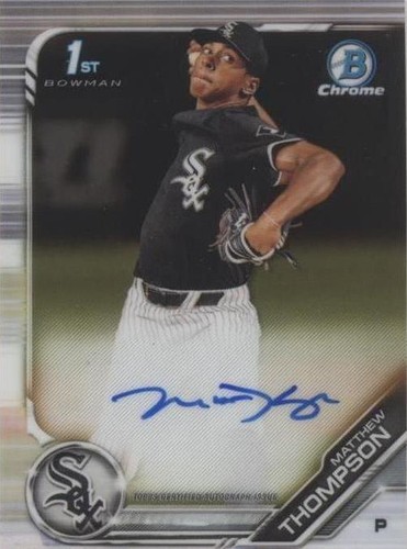 2019 Bowman Draft - Matt Thompson #CDA-MTH