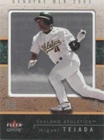 2003 Fleer Genuine - Miguel Tejada #83