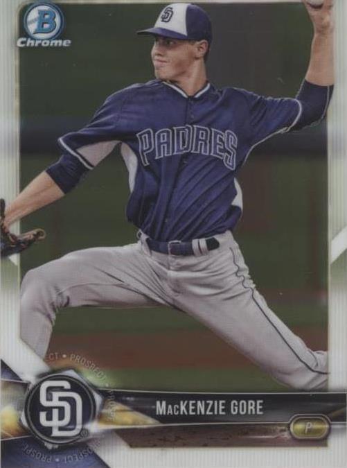 2018 Bowman Draft - MacKenzie Gore #BDC-150