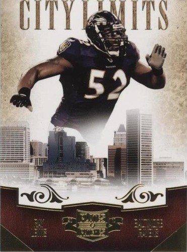 2010 Panini Plates & Patches Ray Lewis #13