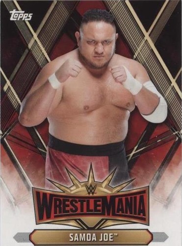 2019 Topps WWE Road to Wrestlemania - Samoa Joe #WM-44