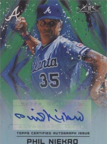 2017 Topps Fire - Phil Niekro #FA-PN