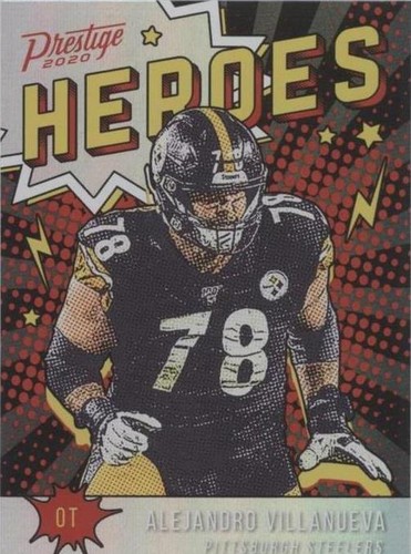2020 Panini Prestige Alejandro Villanueva #HE-AV