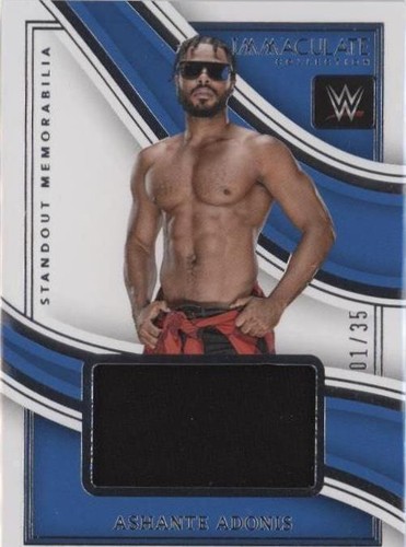 2023 Panini Prizm WWE WRESTLING ASHANTE ADONIS ORANGE