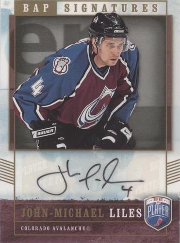 2006-07 Upper Deck Be a Player - John-Michael Liles #JL