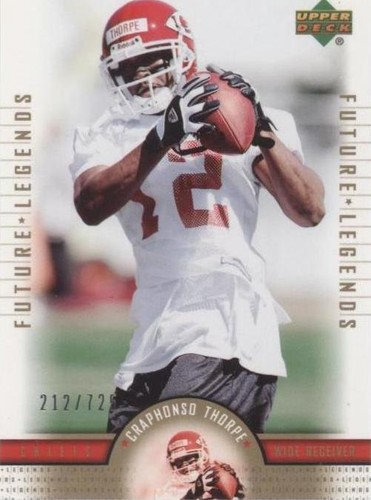 2005 Upper Deck NFL Legends Craphonso Thorpe #132