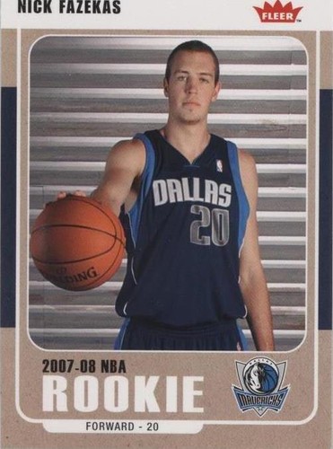 2007-08 Fleer - Nick Fazekas #213