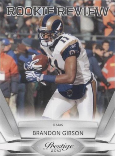 2010 Playoff Prestige Brandon Gibson #23